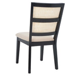 Safavieh Toril Dining Chair (Set of 2) , DCH1013 - Black / White / Natural