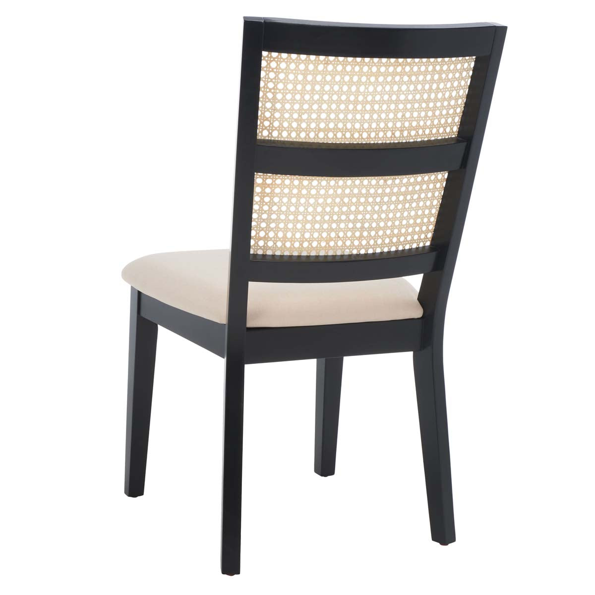 Safavieh Toril Dining Chair (Set of 2) , DCH1013 - Black / White / Natural