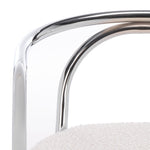 CREAM BOUCLE / CHROME