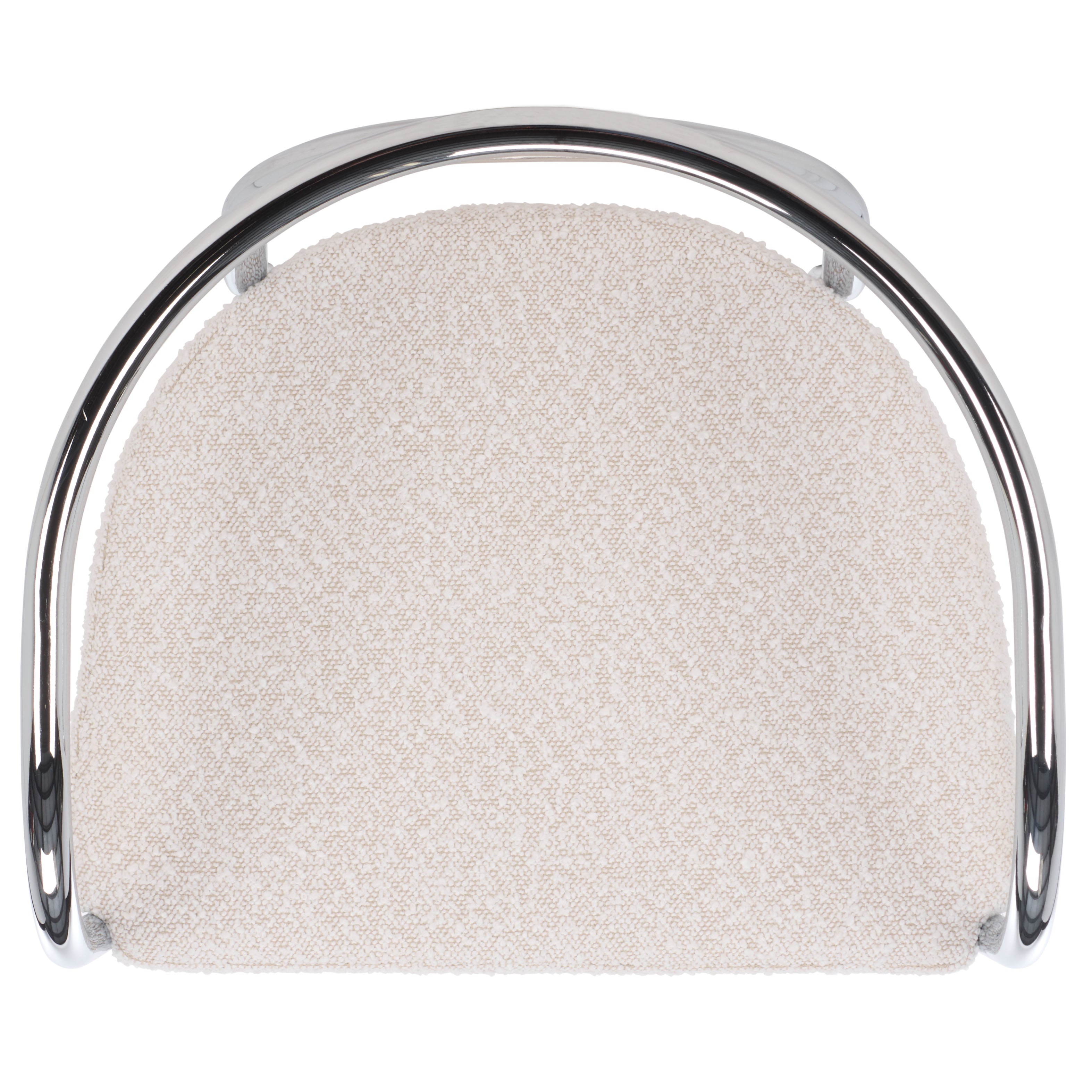 CREAM BOUCLE / CHROME