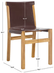Safavieh Arian Dining Chair, DCH1209 - Cognac / Natural
