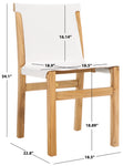 Safavieh Arian Dining Chair, DCH1209 - White / Natural