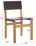 Safavieh Romee Dining Chair, DCH1210 - Cognac / Natural