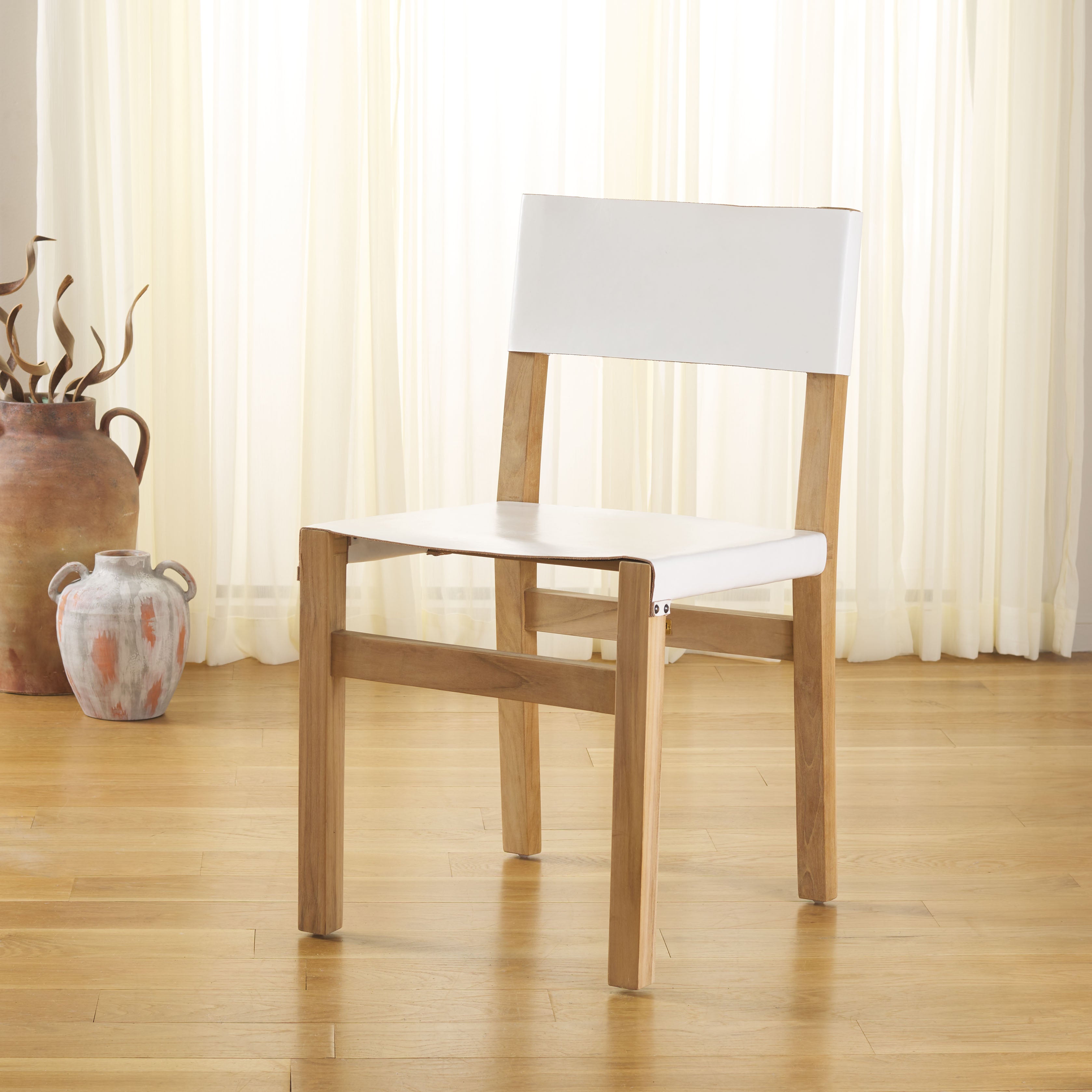 Safavieh Romee Dining Chair, DCH1210 - White / Natural
