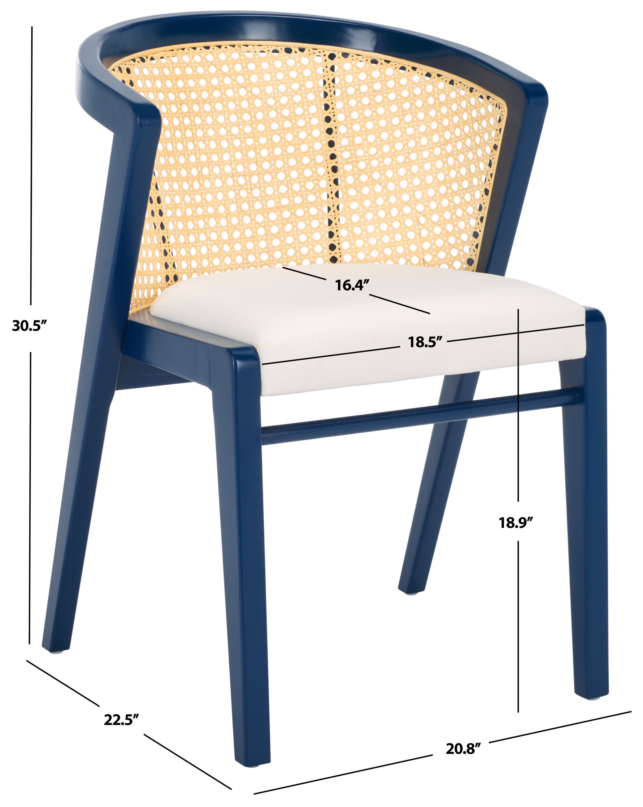 Navy / White - Navy / White