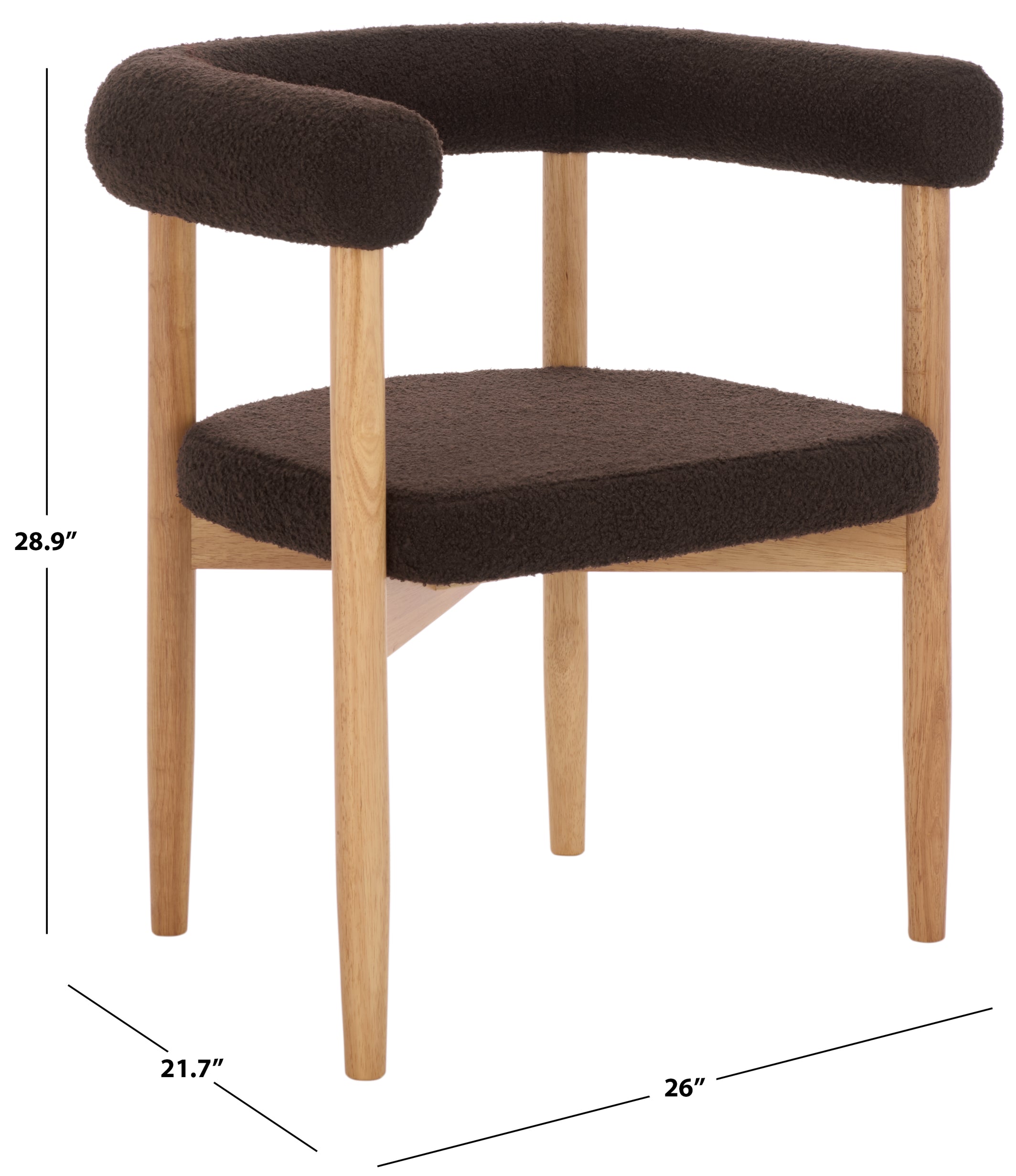 NATURAL / DARK BROWN