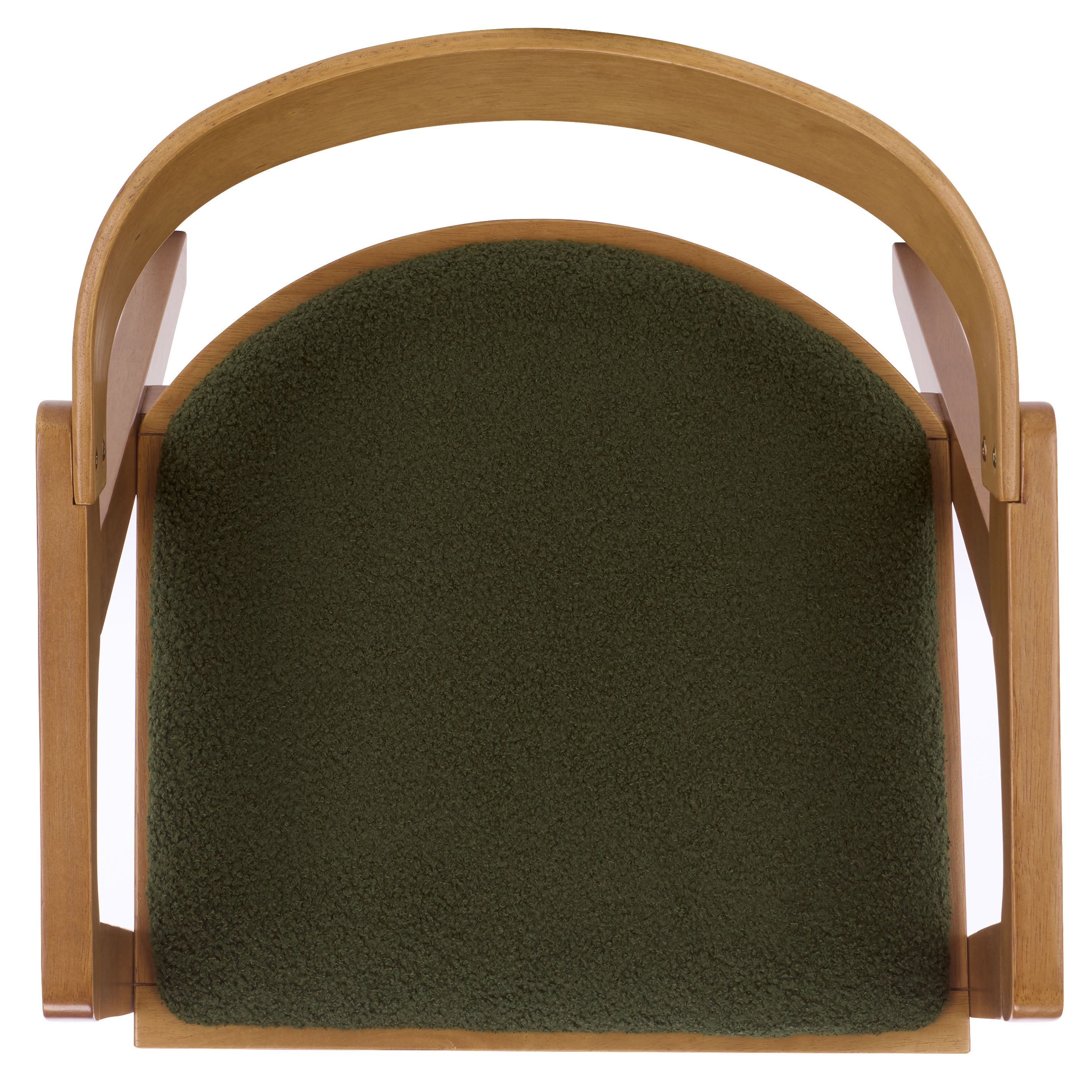 DARK GREEN / LIGHT WALNUT