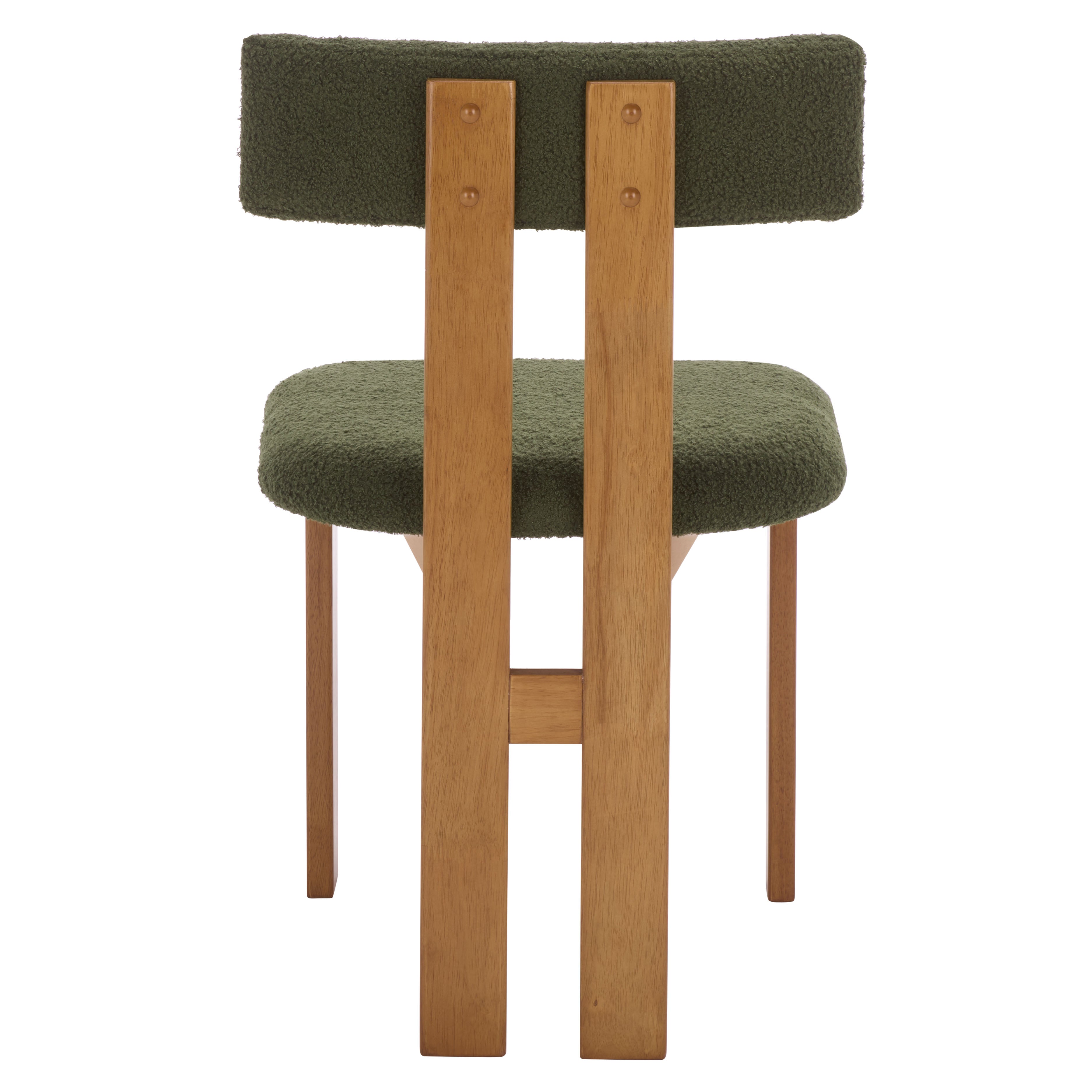 DARK GREEN / LIGHT WALNUT