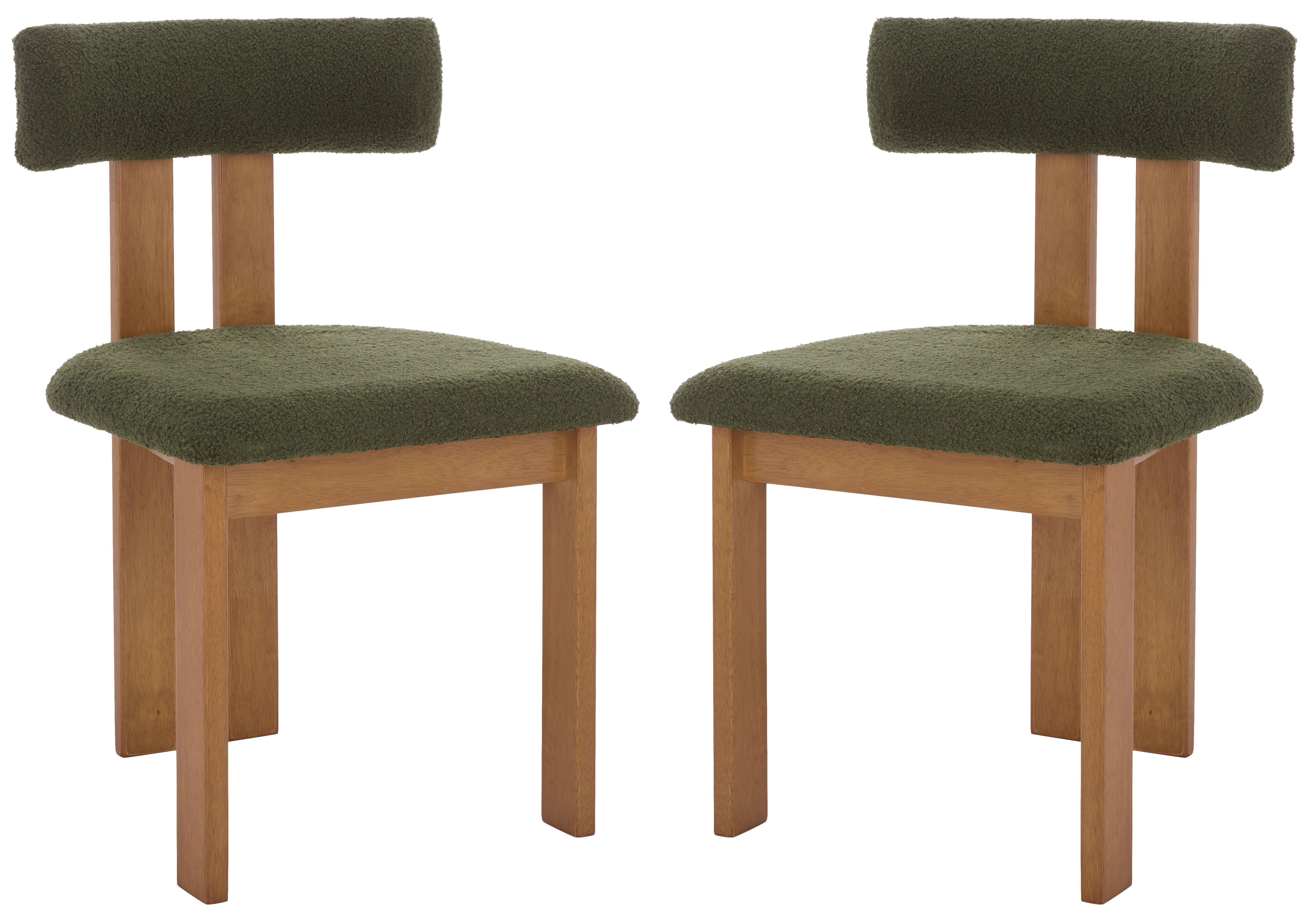 DARK GREEN / LIGHT WALNUT