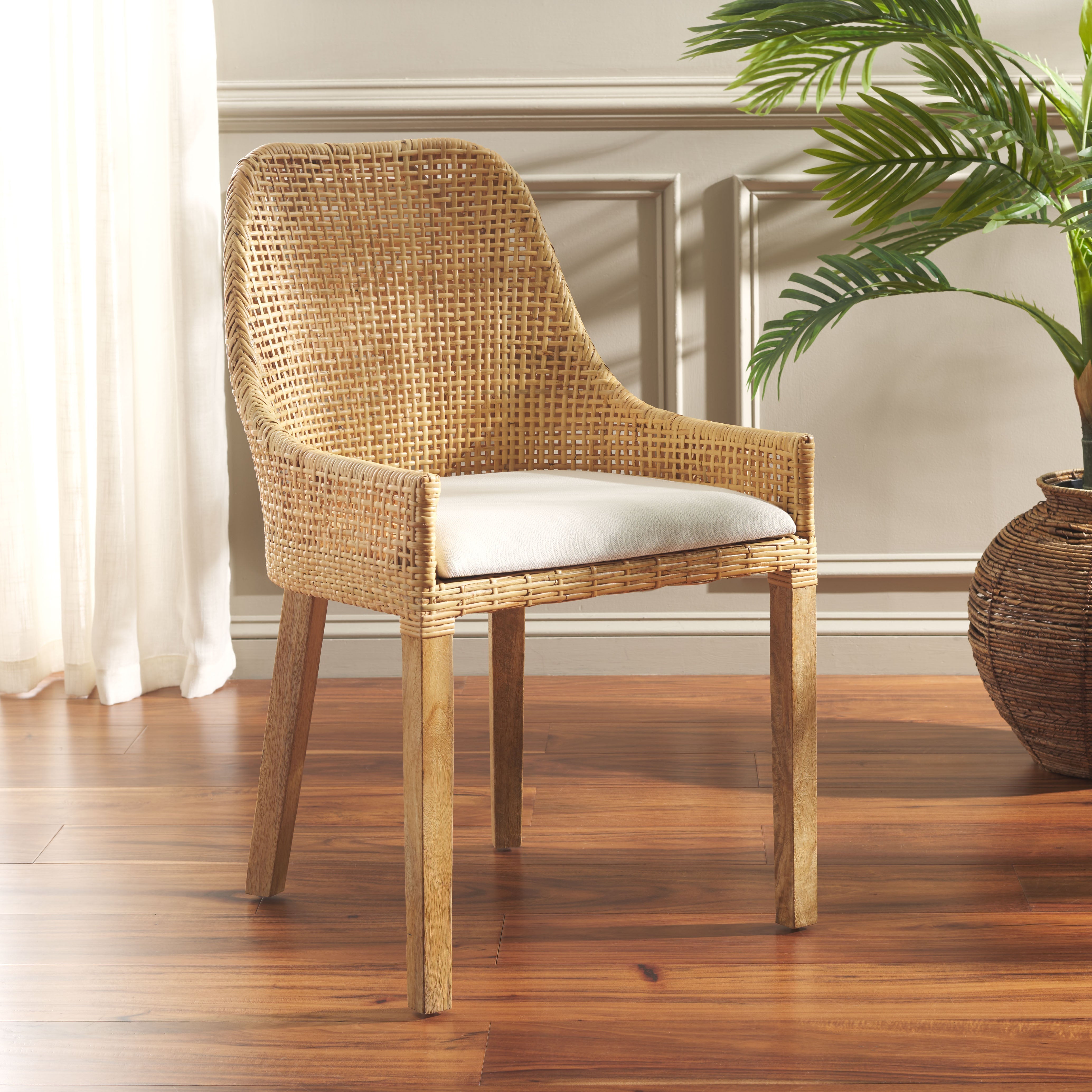 White / Natural Unfinished