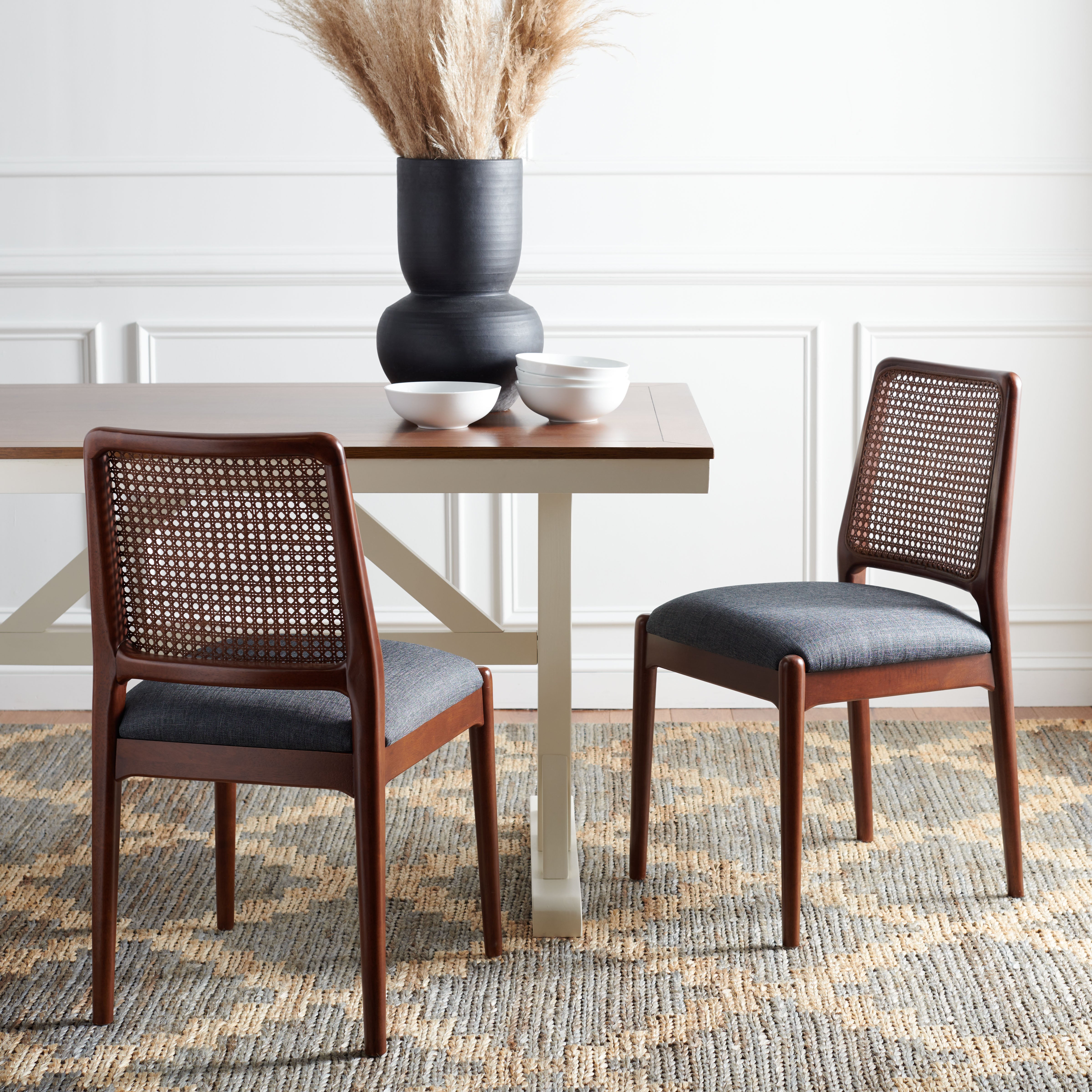 GREY / WALNUT