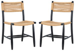 Safavieh Masha Rope Dining Chair, DCH8804 - Black / Natural