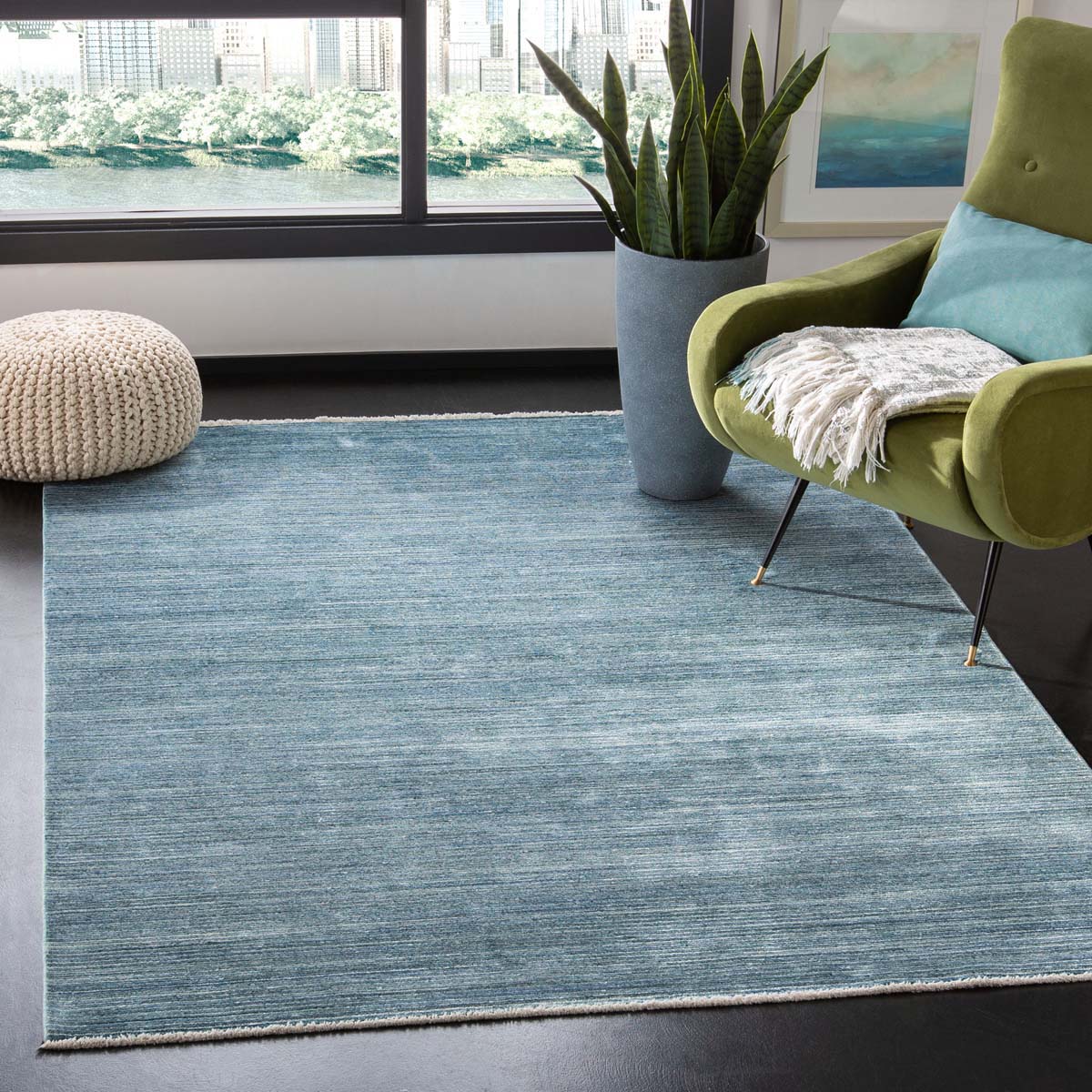 Safavieh Dream 500 Rug, DRM500 - Blue / Grey