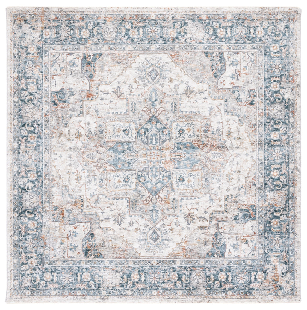 IVORY / LIGHT BLUE