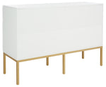 WHITE / GOLD