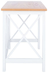 Safavieh Freyr Desk , DSK5008 - Natural / White