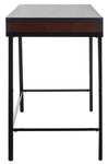 Safavieh Laponte Desk , DSK5011 - Black / Walnut
