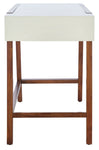 Safavieh Marwood Desk , DSK5012 - White / Brown