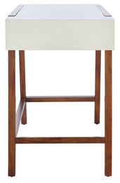 Safavieh Marwood Desk , DSK5012 - White / Brown