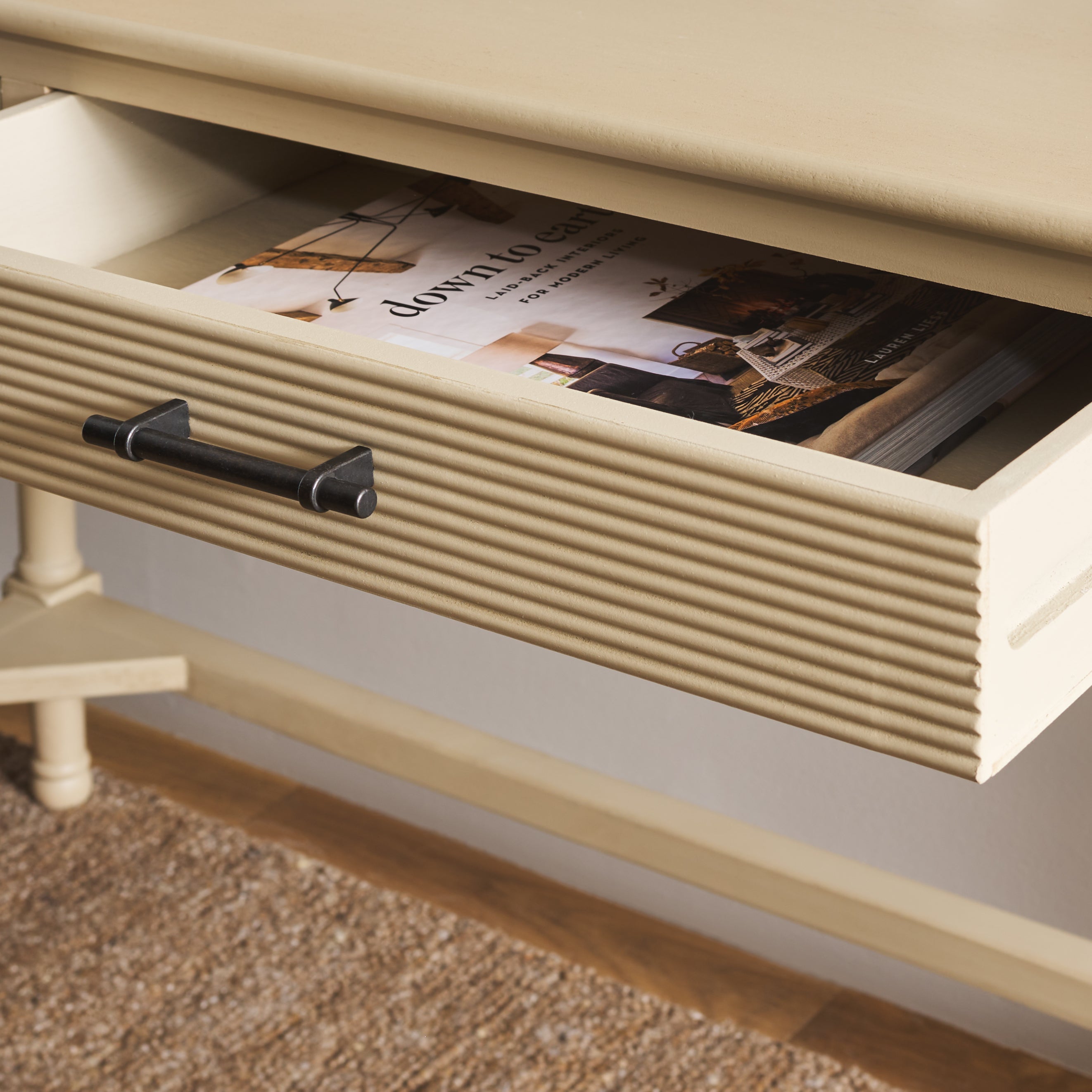 Safavieh Layce 2 Drawer Desk , DSK5704 - Natural