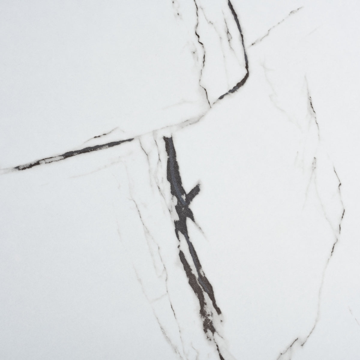 WHITE FAUX MARBLE / NATURAL