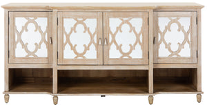 Safavieh Couture Lecarlo Mirrored Wood Sideboard, DUP1010