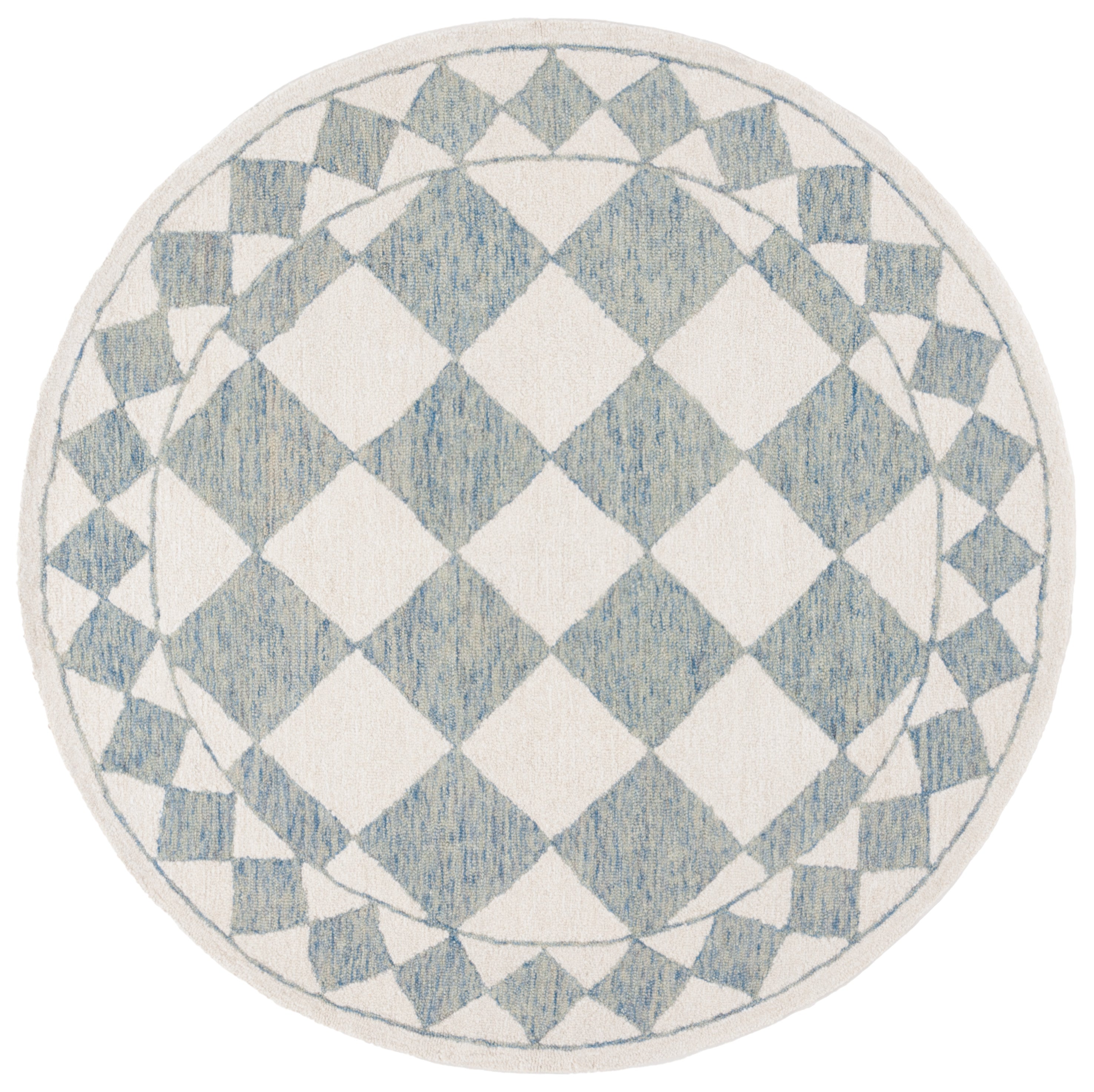 BLUE / IVORY