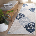 BLUE / IVORY