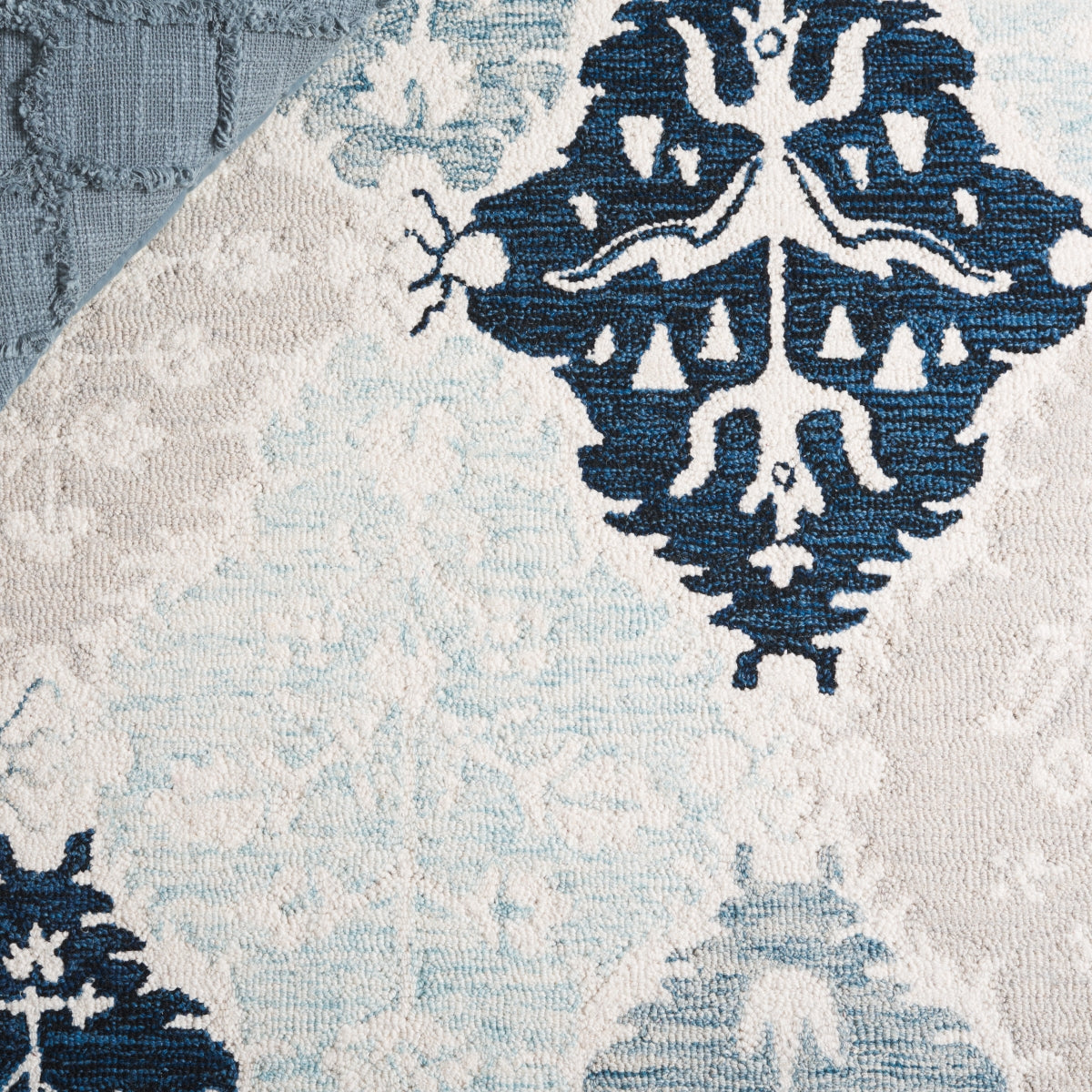BLUE / IVORY