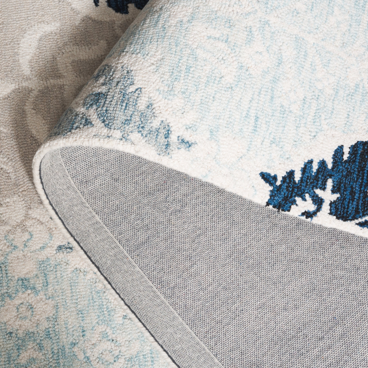 BLUE / IVORY