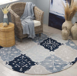 BLUE / IVORY