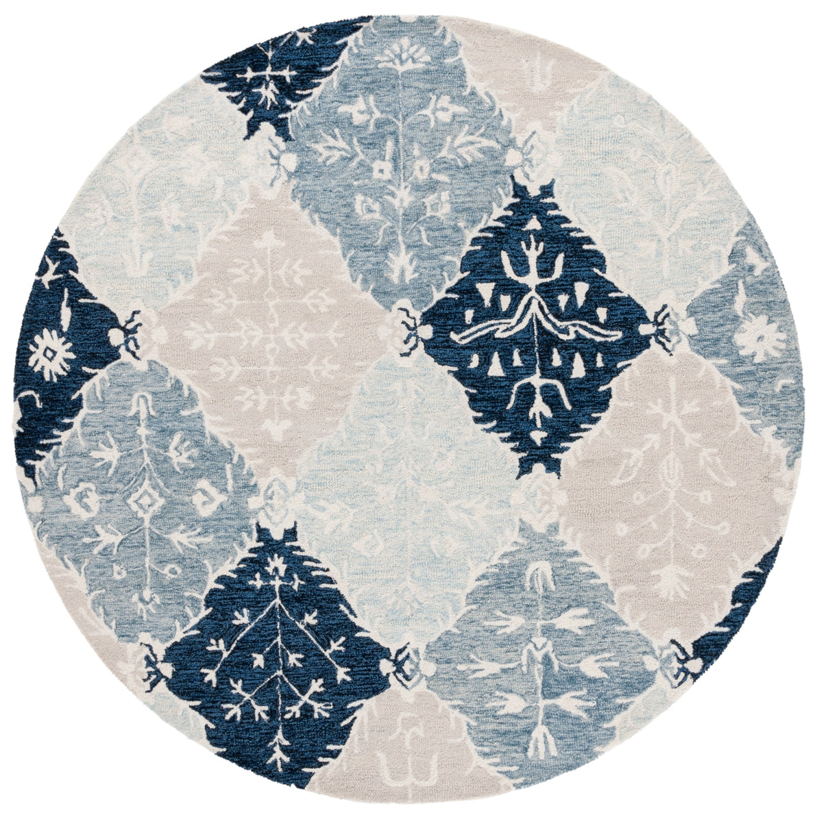 BLUE / IVORY
