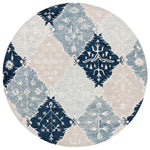 BLUE / IVORY
