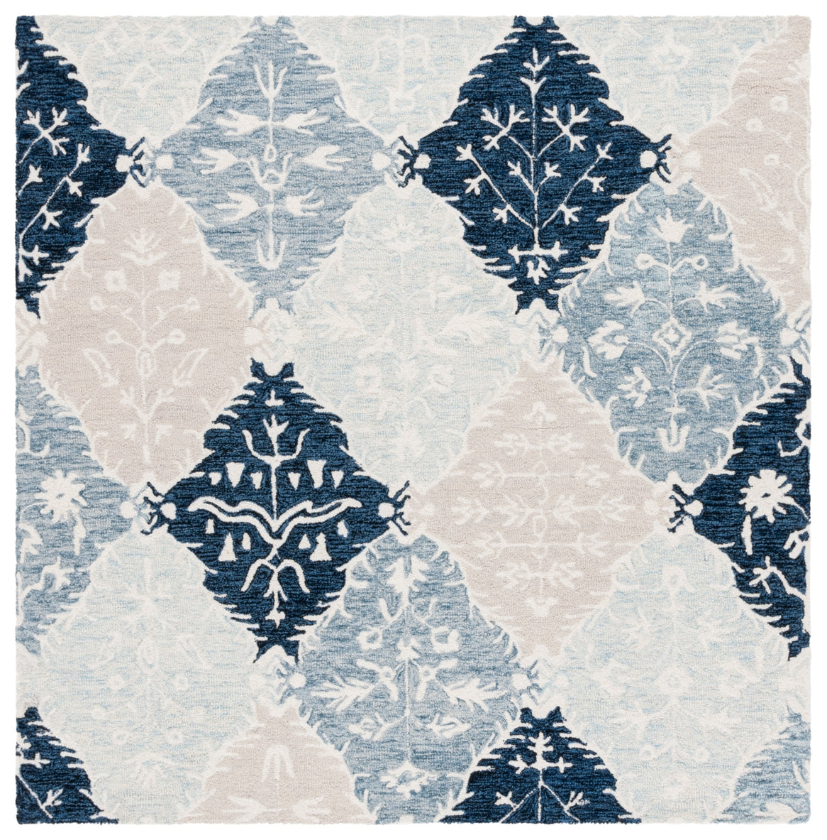 BLUE / IVORY