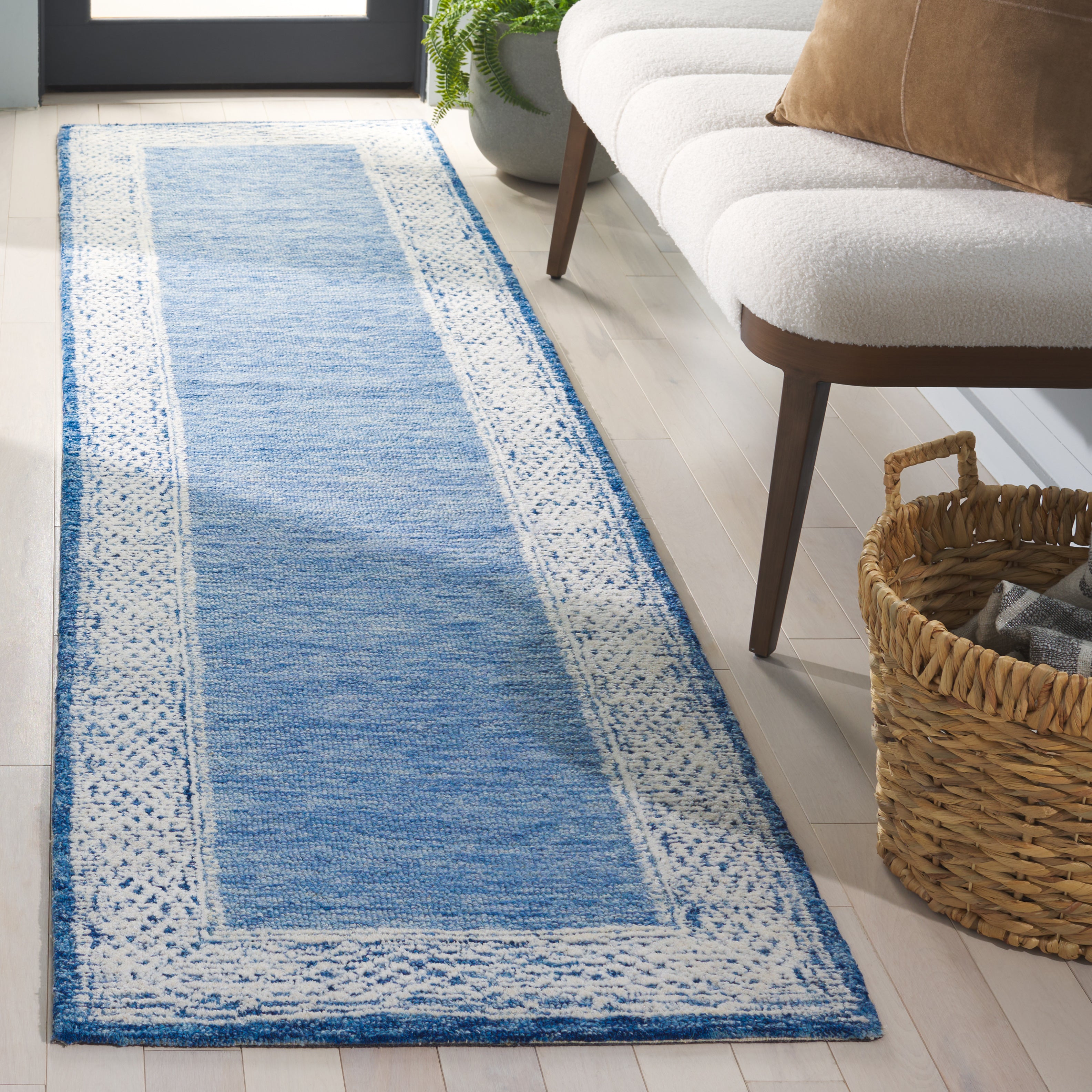 BLUE / IVORY