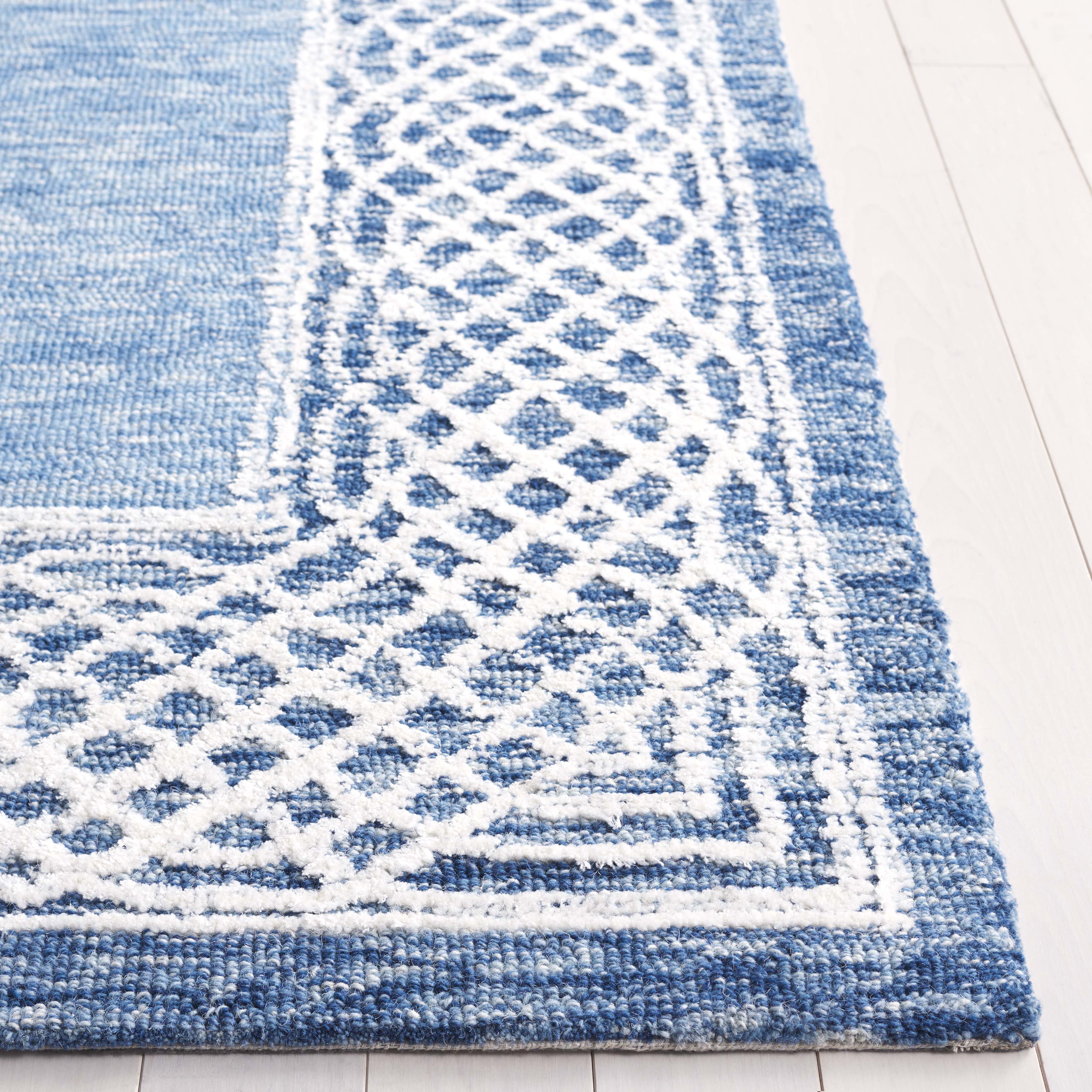 BLUE / IVORY