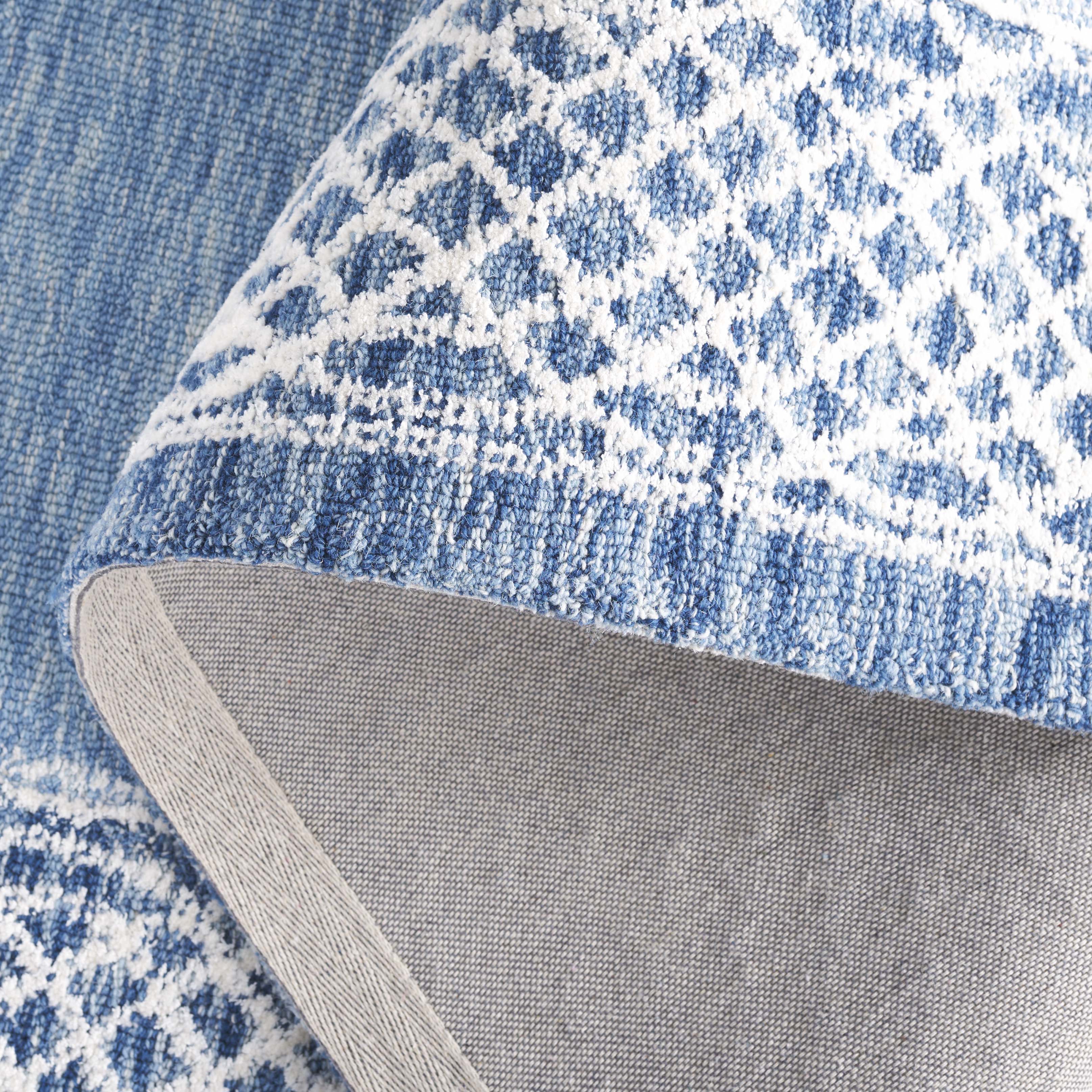 BLUE / IVORY