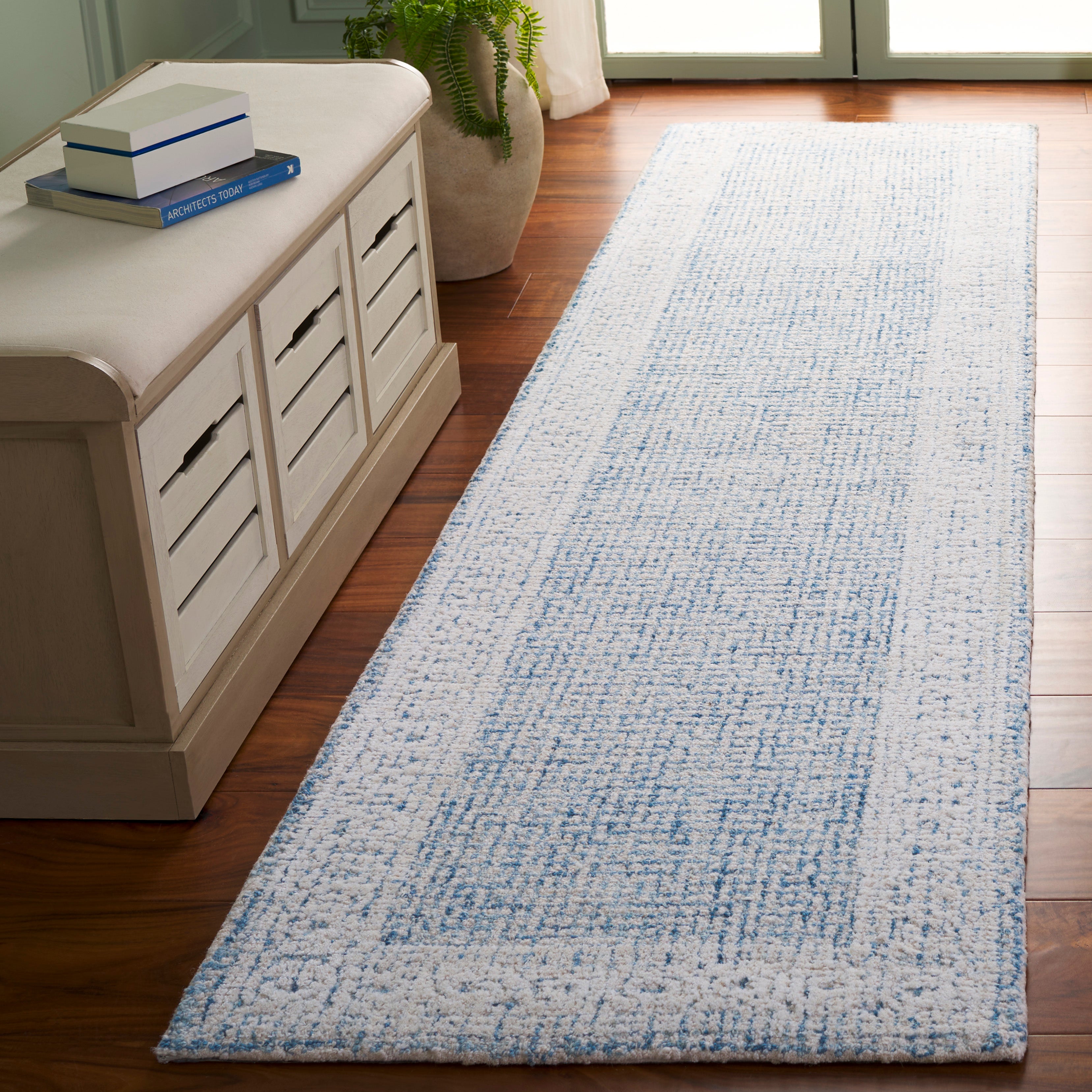BLUE / IVORY