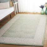 GREEN / IVORY