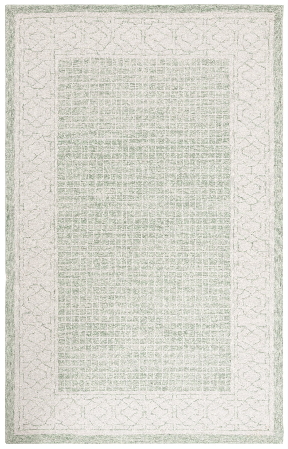 GREEN / IVORY