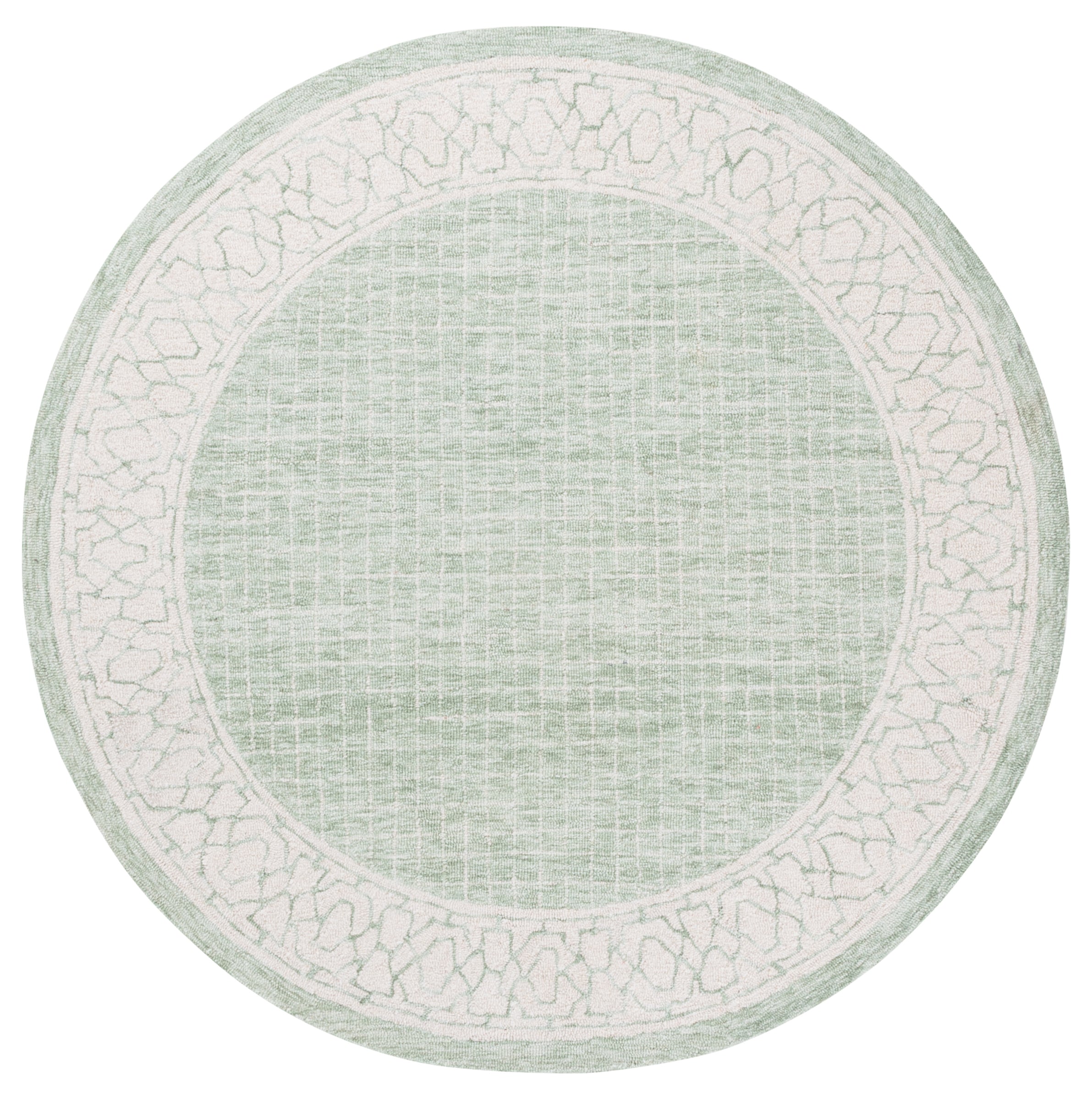 GREEN / IVORY