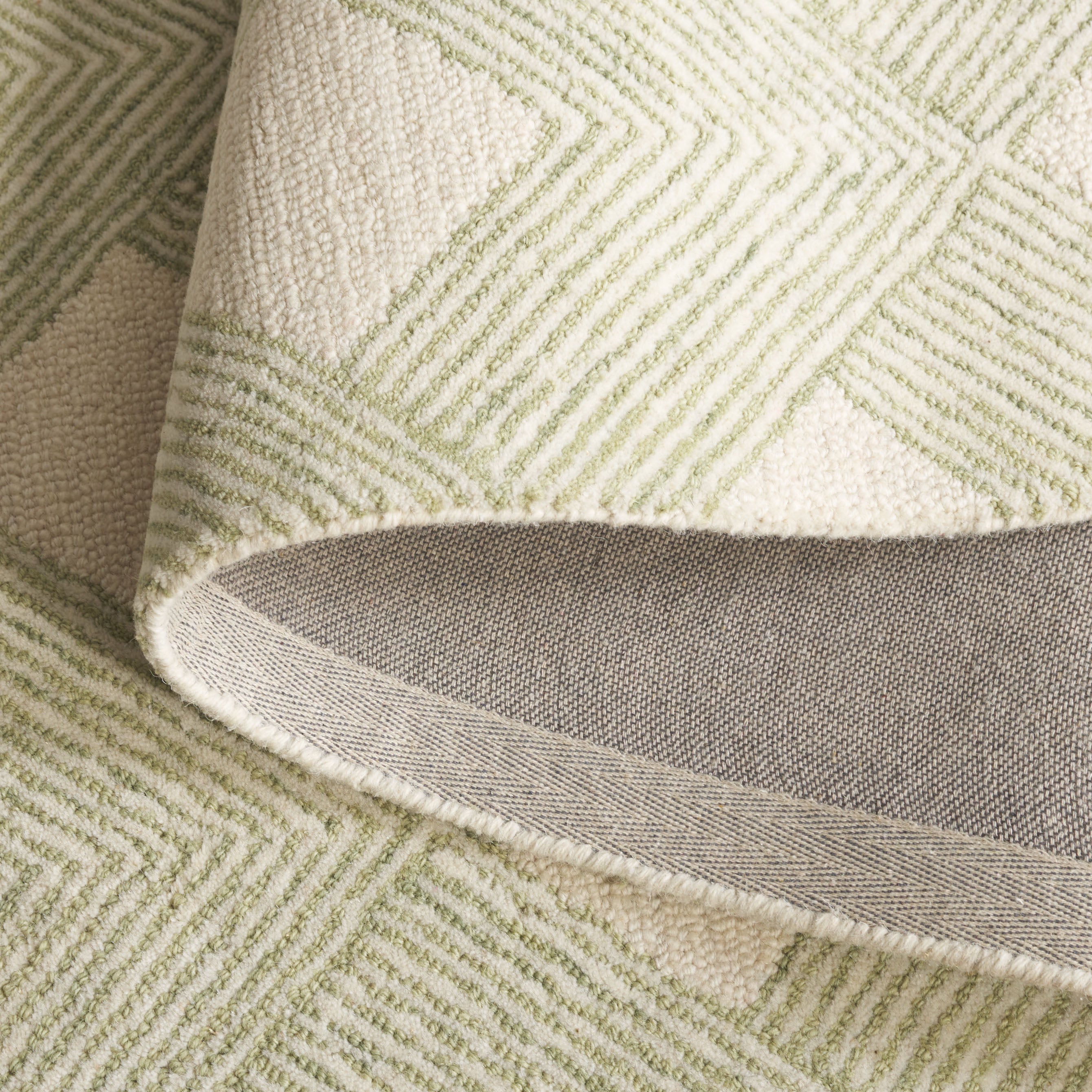 GREEN / IVORY