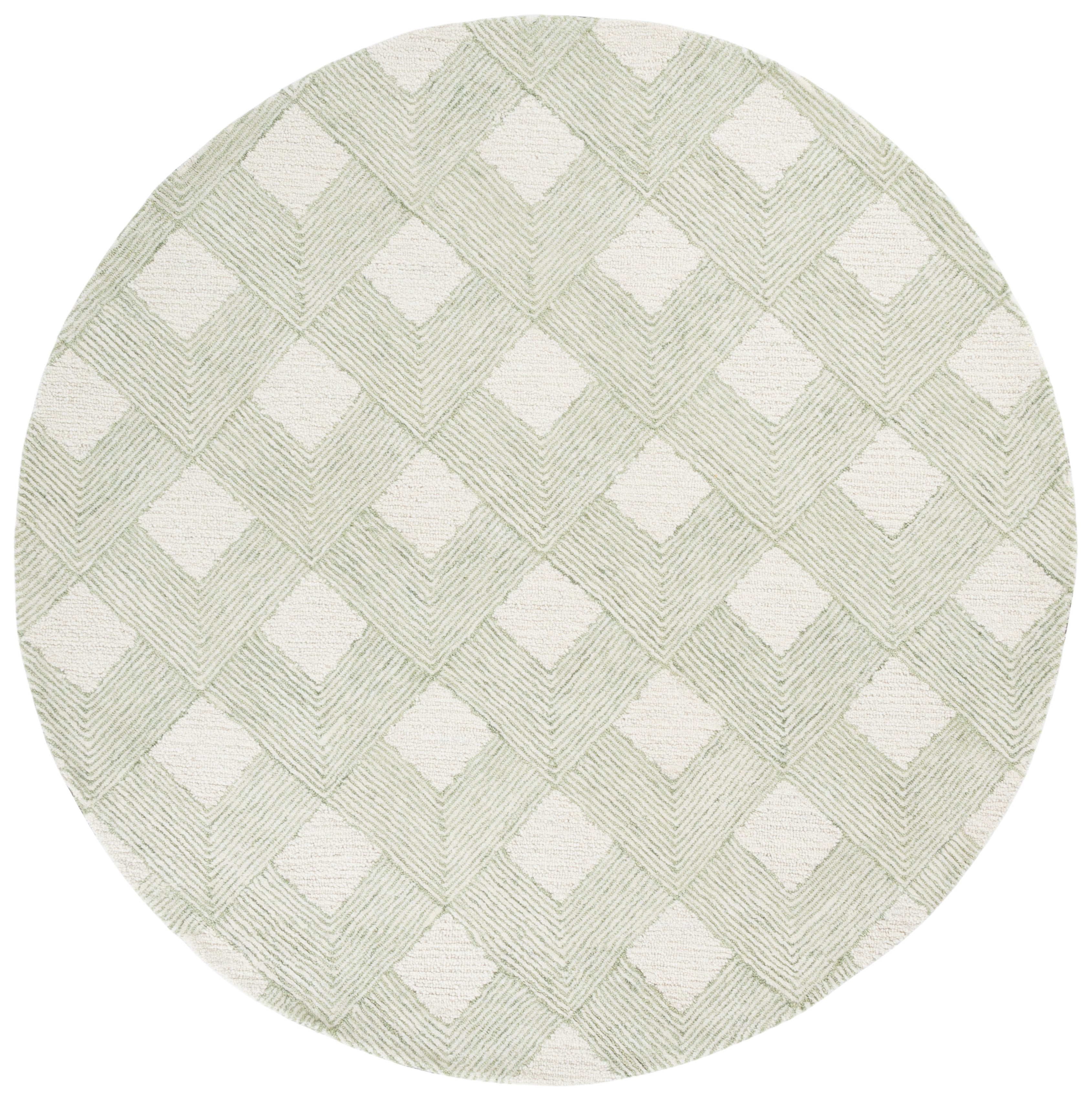 GREEN / IVORY