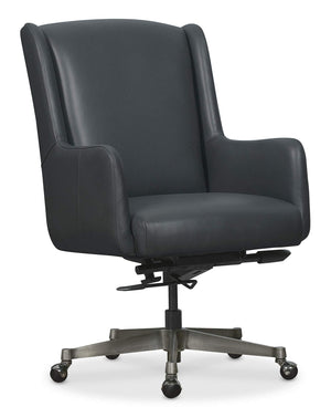 Hooker Furniture - Benito Executive Swivel Tilt Chair - Blue - EC820-049