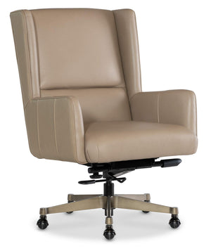 Hooker Furniture - Primrose Executive Swivel Tilt Chair - Beige - EC826-070