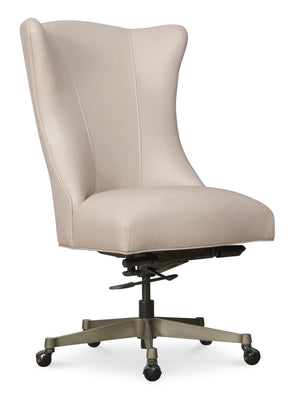 Hooker Furniture - Lynn Executive Swivel Tilt Chair - Beige - EC857-083