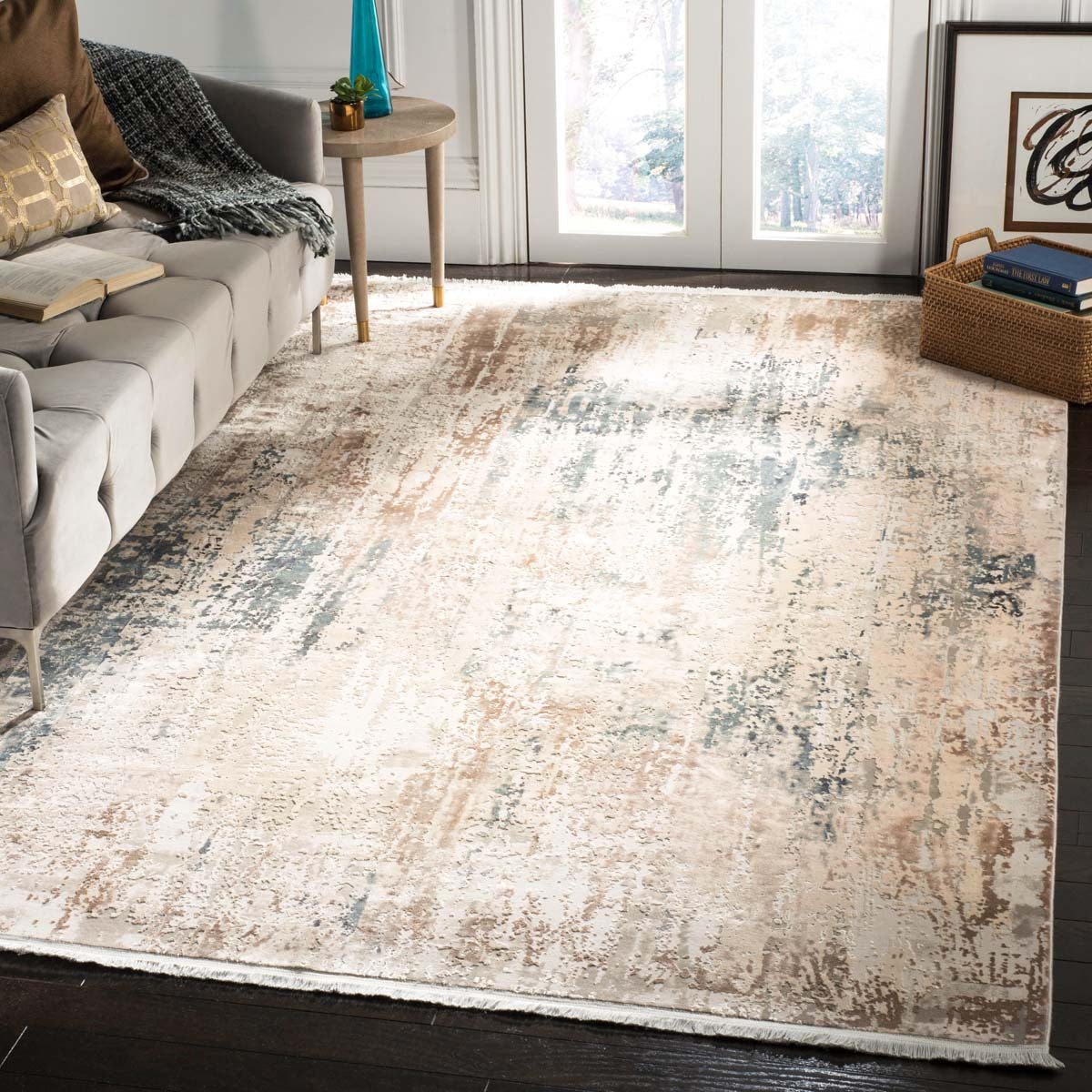 Safavieh Eclipse 100 184 Rug, ECL184 - Beige / Grey