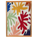 Two's Company Vibrant Color Splatter Wall Art