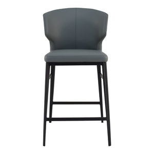 Moe's Home Collection - Delaney Counter Stool Grey - EJ-1022-15
