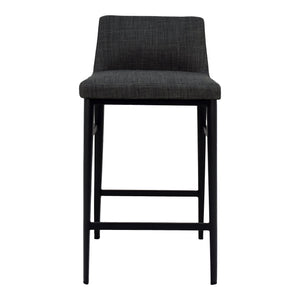Moe's Home Collection - Baron Counter Stool Charcoal - EJ-1031-07